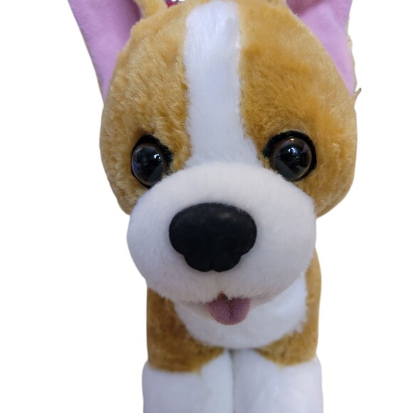 2017 Build A Bear Corgi 12" Tan White Dog Plush Stuffed Stuffed Animal - Picture 3 of 8